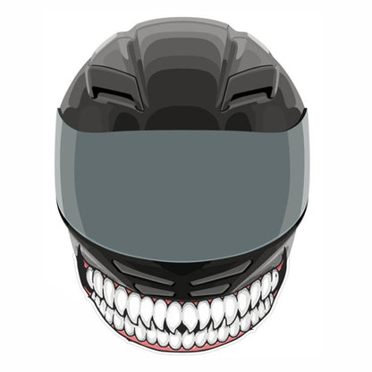 J06 Motorcycle Helmet Sticker Large Tongue - Decorative Sticker by PMC Jewellery | Online Shopping South Africa | PMC Jewellery