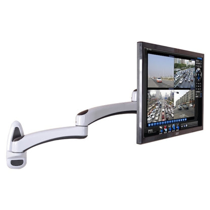 Gibbon Mounts FE112W Wall-Mounted Dual-Section Telescopic Monitor Stand(White) - Laptop Stand by Gibbon Mounts | Online Shopping South Africa | PMC Jewellery | Buy Now Pay Later Mobicred