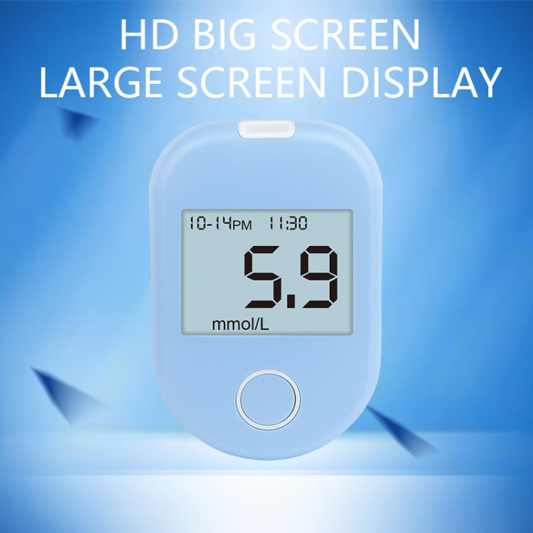 803 LCD Screen Home Automatic Blood Glucose Test, Shape: Set(English Version) - free shipping - PMC TechLife - Order now!