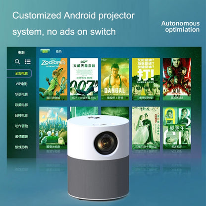 M1 Home Commercial LED Smart HD Projector, Specification: AU Plug(Intelligent WIFI Android Version) - LED Projector by PMC Jewellery | Online Shopping South Africa | PMC Jewellery | Buy Now Pay Later Mobicred