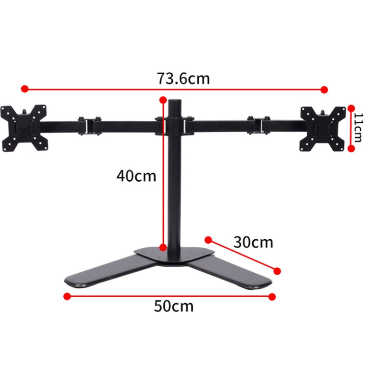 Desktop Lifting Monitor Stand Bracket Dual Screen Desk Base - TV Brackets & Mounts by PMC Jewellery | Online Shopping South Africa | PMC Jewellery | Buy Now Pay Later Mobicred