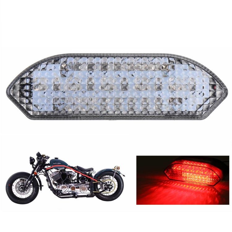 MK-285 Motorcycle LED Taillight Plate Light(Without Stand Black Cover) - Signal Lights by PMC Jewellery | Online Shopping South Africa | PMC Jewellery | Buy Now Pay Later Mobicred