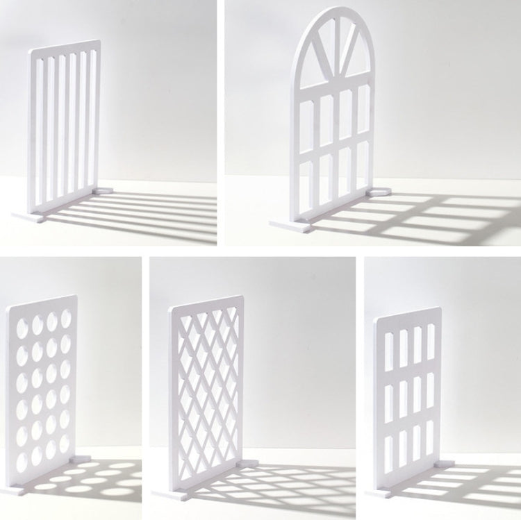 41 x 29cm Background Board Window Pane Light Shadow Plate(Arc Window) - Shadow Props by PMC TechLife | Online Shopping South Africa | PMC TechLife | Buy Now Pay Later Mobicred