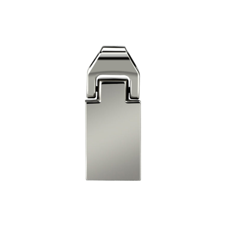 It02 High-Speed USB 2.0 Chain Buckle Metal USB Flash Drives, Capacity: 128GB(White) - USB Flash Drives by PMC Jewellery | Online Shopping South Africa | PMC Jewellery | Buy Now Pay Later Mobicred