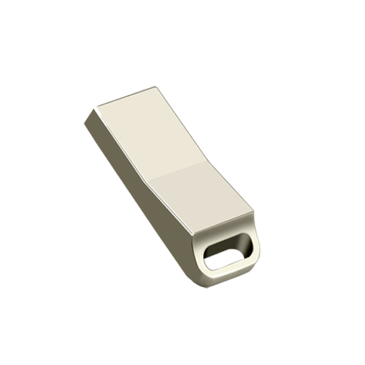 JHQG1 Step Shape Metal High Speed USB Flash Drives, Capacity: 128GB(Silver Gray) - USB Flash Drives by PMC Jewellery | Online Shopping South Africa | PMC Jewellery | Buy Now Pay Later Mobicred