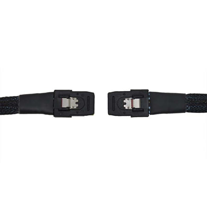 SAS36P SFF-8087 to SAS36P Cable Motherboard Server Hard Disk Data Cable, Color: Black 0.7m - Others by PMC Jewellery | Online Shopping South Africa | PMC Jewellery | Buy Now Pay Later Mobicred