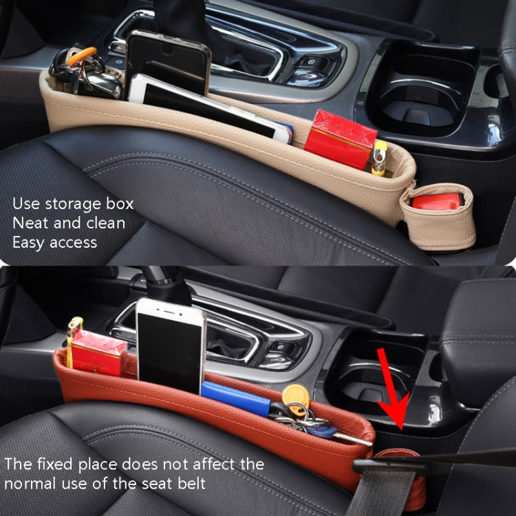 Car Seat Clamp Storage Box(Black) - Stowing Tidying by PMC Jewellery | Online Shopping South Africa | PMC Jewellery | Buy Now Pay Later Mobicred
