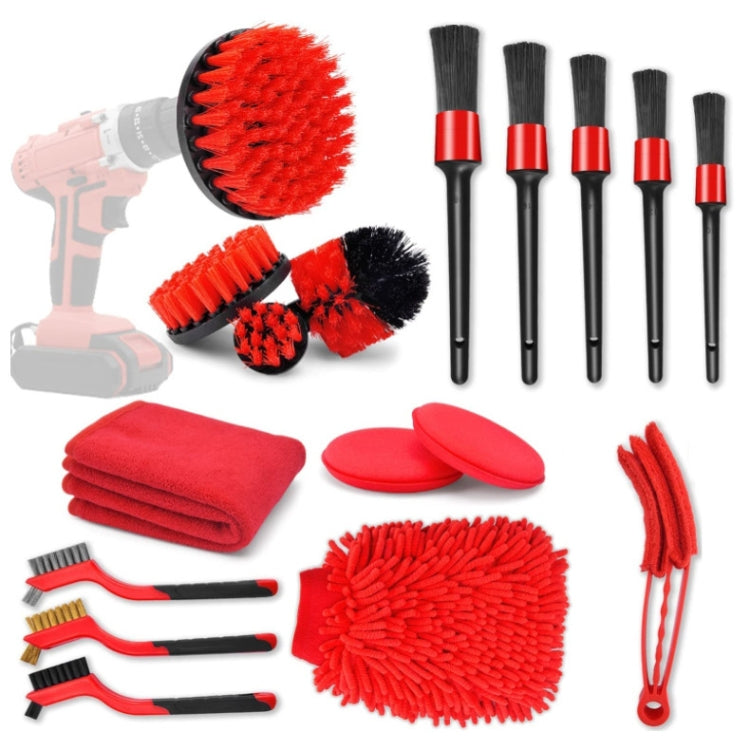 18 PCS / Set Car Wash Cleaning Brush Waterproof Car Wash Gloves - Car washing supplies by PMC TechLife | Online Shopping South Africa | PMC TechLife | Buy Now Pay Later Mobicred