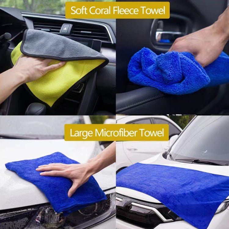 14 PCS / Set Car Wash Gloves Double-Sided Wiper Towel - Car washing supplies by PMC Jewellery | Online Shopping South Africa | PMC Jewellery | Buy Now Pay Later Mobicred