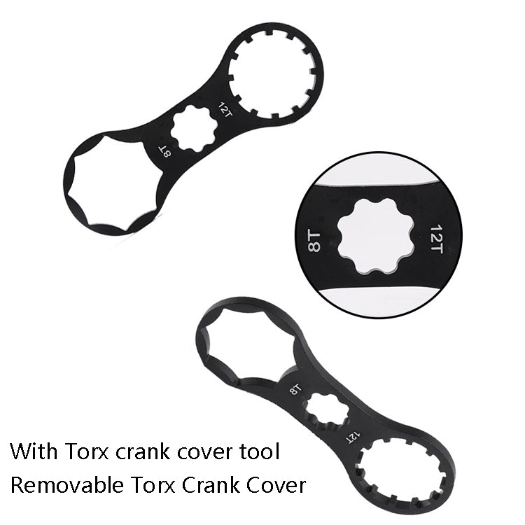 Bike Aluminum Alloy Shock Absorber Disassembly Repair Tool(Black) - Maintenance tools by PMc TechLife | Online Shopping South Africa | PMc TechLife | Buy Now Pay Later Mobicred