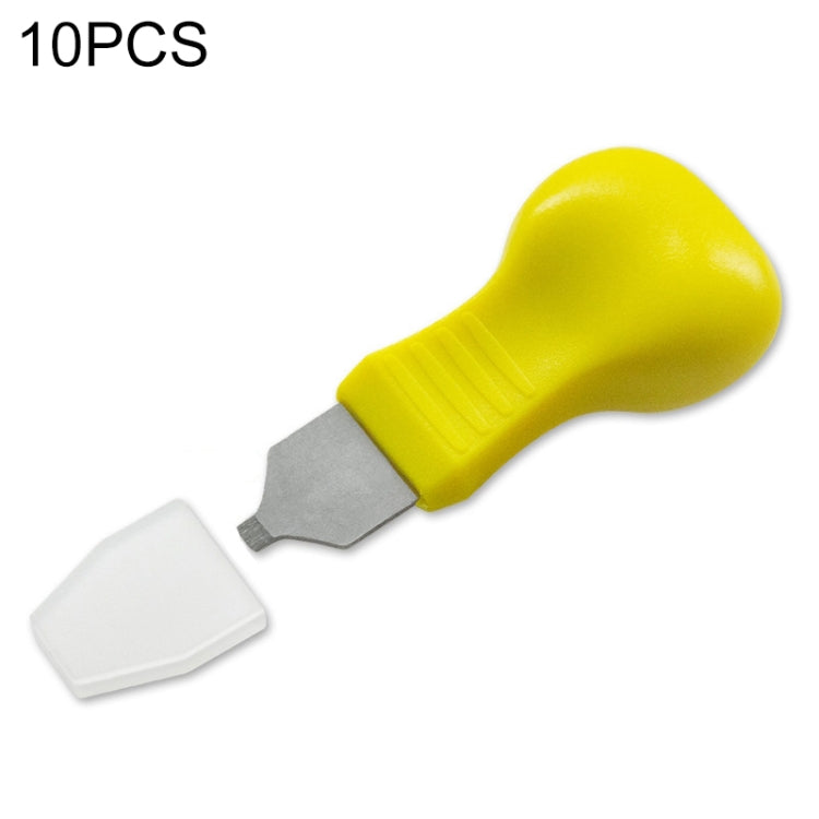 10 PCS Watch Rear Cover Tapping Knife Watch Opener, Style: Yellow Narrow Mouth - free shipping - PMC TechLife - Order now!