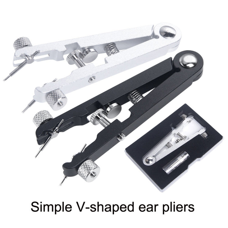 Watch Strap Pins Removal Pliers V-shape Watch Remover(Black) - free shipping - PMC TechLife - Order now!