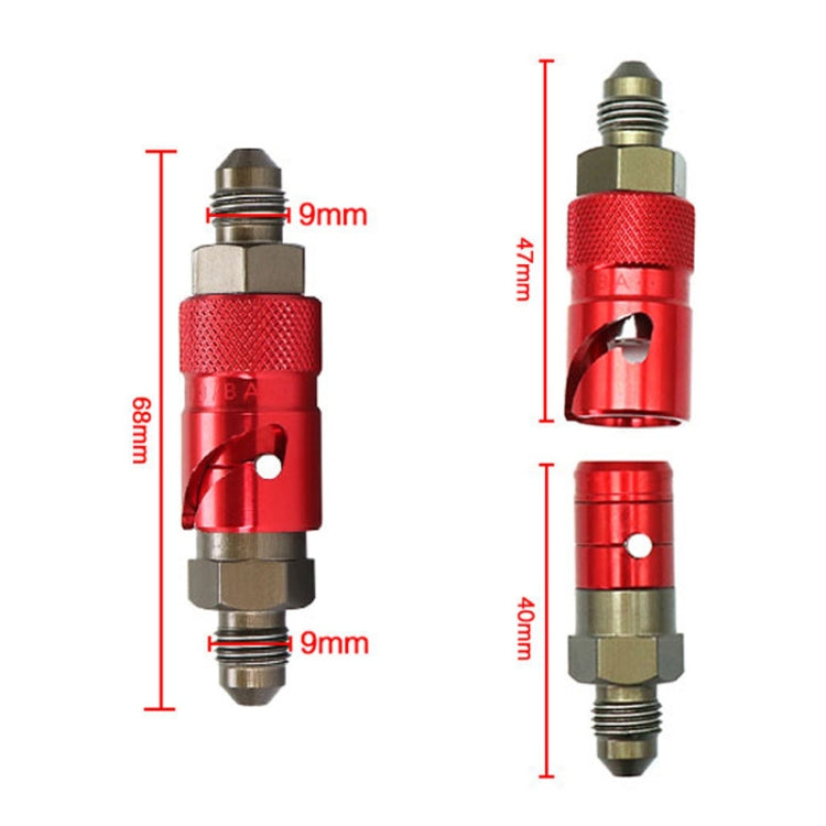 Motorcycle Universal Brake Hose Quick Release Joint(Gold) - Motorbike Brakes by PMC Jewellery | Online Shopping South Africa | PMC Jewellery | Buy Now Pay Later Mobicred