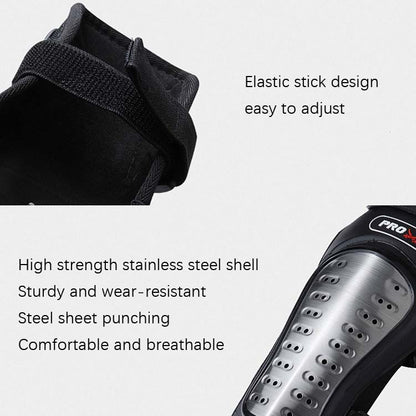 PRO-BIKER RH-1010 Motorcycle Keep Warm Anti-Fall Stainless Steel Protective Gear(Knee Pads + Elbow Pads) - Protective Gear by PMC Jewellery | Online Shopping South Africa | PMC Jewellery | Buy Now Pay Later Mobicred