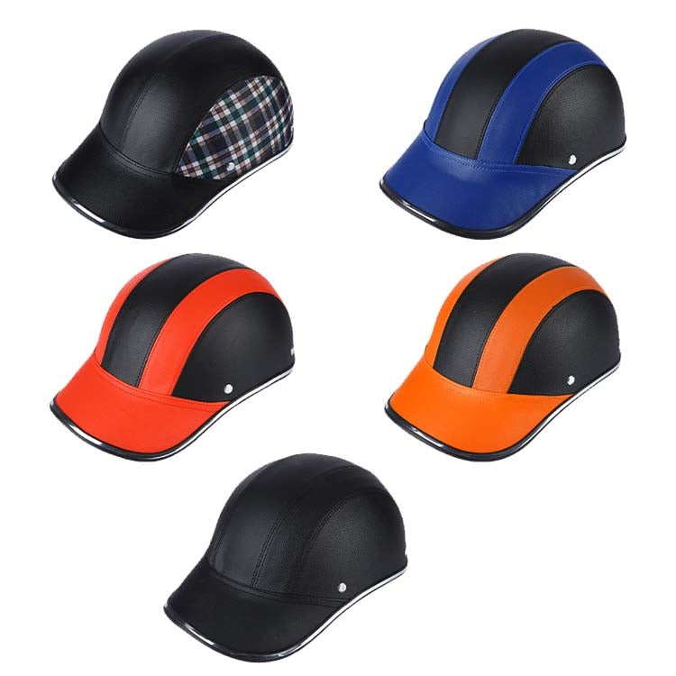 BSDDP A0322 Summer Half Helmet Lightweight Safety Helmet(Blue) - Protective Helmet & Masks by BSDDP | Online Shopping South Africa | PMC TechLife | Buy Now Pay Later Mobicred