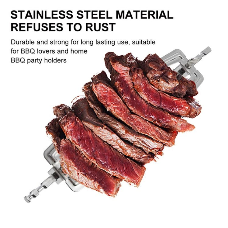 Stainless Steel Roast Chicken Skewer Cook Oven BBQ Grilled Fork - free shipping - PMC TechLife - Order now!
