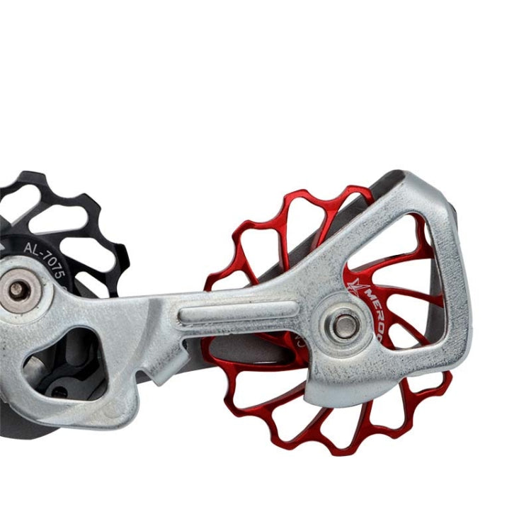 MEROCA Ceramic Bearing Mountain Bike Guide Wheel(13T Black) - free shipping - PMc TechLife - Order now!