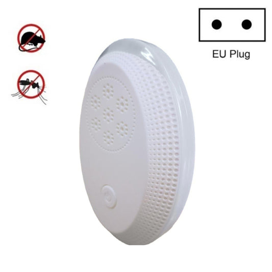 Ultrasonic Mosquito Rat Repellent Night Light, Specification: EU Plug(Pearl White) - Repellents by PMC Jewellery | Online Shopping South Africa | PMC Jewellery | Buy Now Pay Later Mobicred