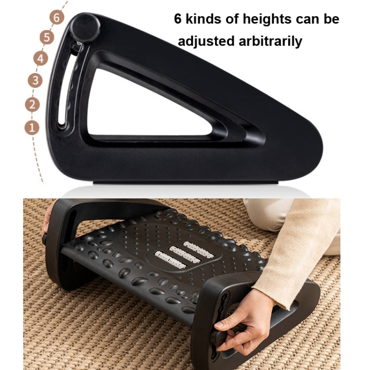 Office Computer Set Up Foot Stool Foot Massage Pedal(White) - free shipping - PMC TechLife - Order now!