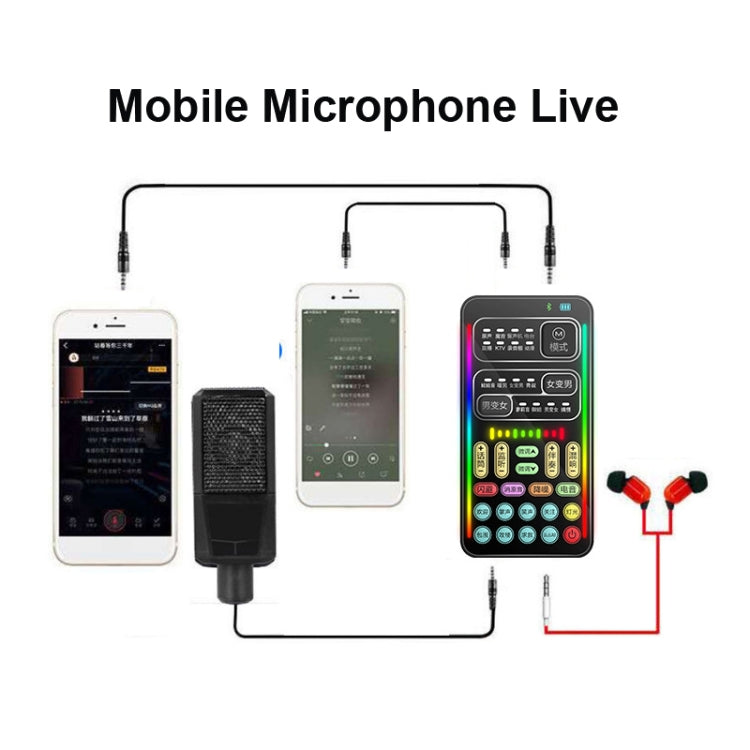 i9  Voice Changer Game Live Broadcast Mobile Computer Sound Card - Live Sound Effects Processors by PMC Jewellery | Online Shopping South Africa | PMC Jewellery | Buy Now Pay Later Mobicred