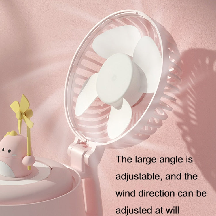 A04a USB Cute Pet Kettle Spray Desktop Fan(White Lucky Cat) - Electric Fans by PMC TechLife | Online Shopping South Africa | PMC TechLife | Buy Now Pay Later Mobicred