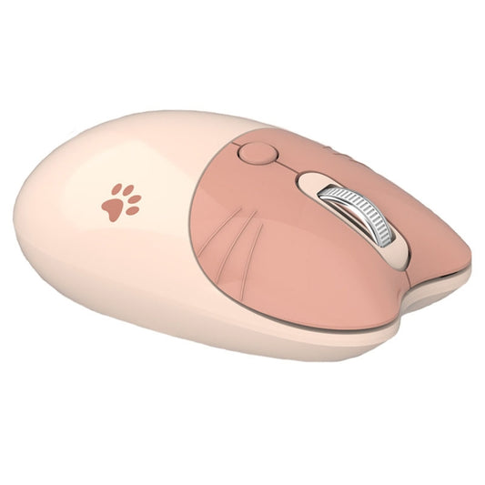 M3 3 Keys Cute Silent Laptop Wireless Mouse, Spec: Bluetooth Wireless Version (Milk Tea) - Wireless Mice by PMC Jewellery | Online Shopping South Africa | PMC Jewellery | Buy Now Pay Later Mobicred