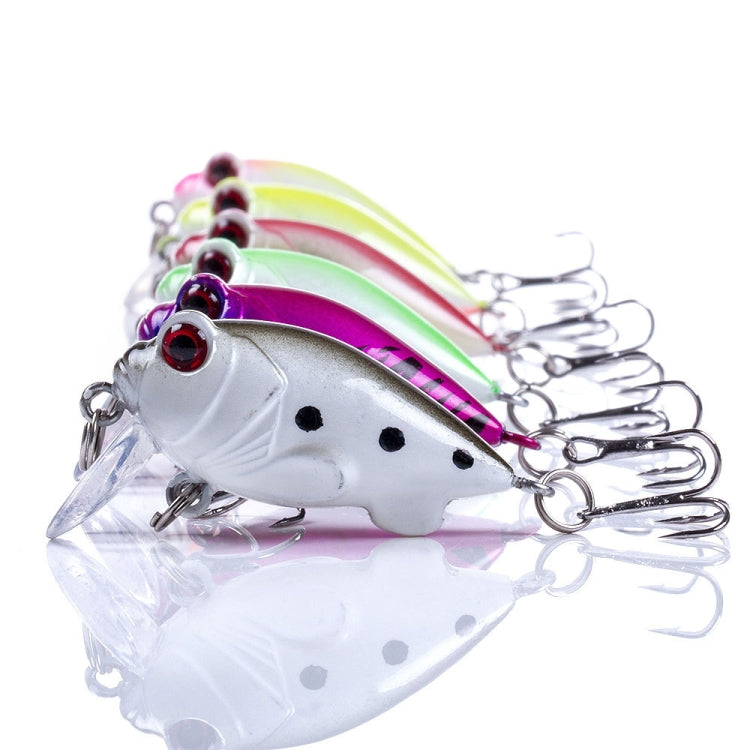 4 PCS HENGJIA CB051 4cm / 5.2g Small Fat Lure Bait(2) - Fishing Lures by HENGJIA | Online Shopping South Africa | PMC TechLife | Buy Now Pay Later Mobicred