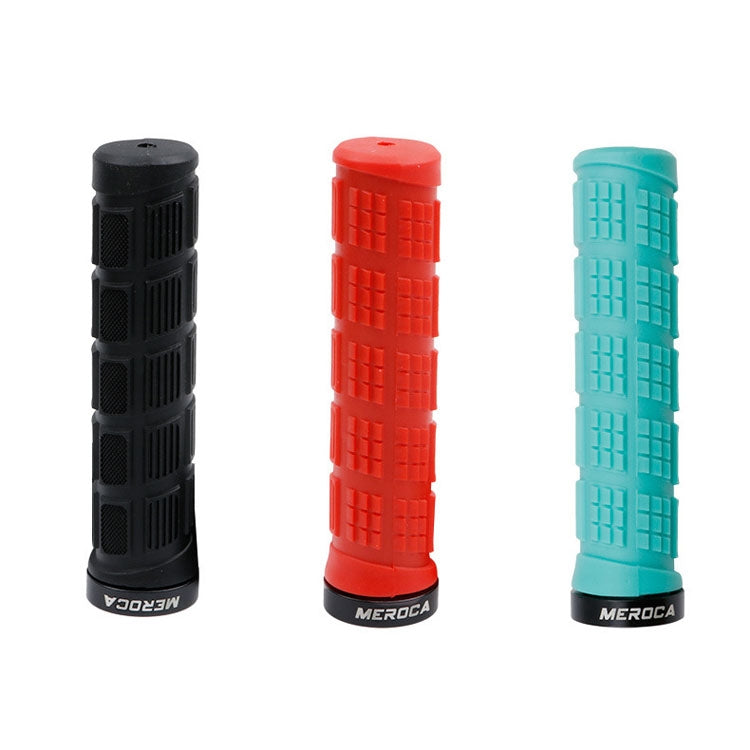 MEROCA Mountain Bike Anti-slip Shock Absorber Riding Grip Cover, Style: One Side Lock ME38 Black - free shipping - PMc TechLife - Order now!