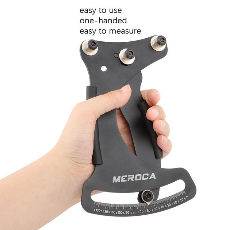 MEROCA Bicycle Ring Calibration Tool Spoke Tension Tube Wheel Set Steel Wire, Color: Red+Wrench - Maintenance tools by MEROCA | Online Shopping South Africa | PMc TechLife | Buy Now Pay Later Mobicred
