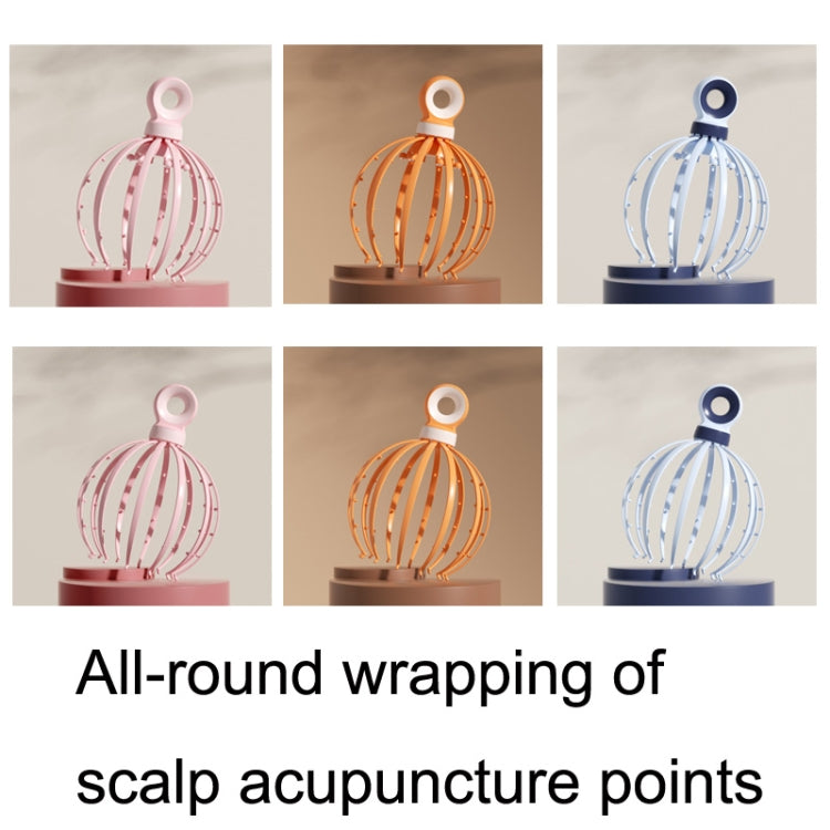 D18 Head Massager Relax Scalp Meridian Massager, Style: 12 Claw (Pink) - free shipping - PMC TechLife - Order now!