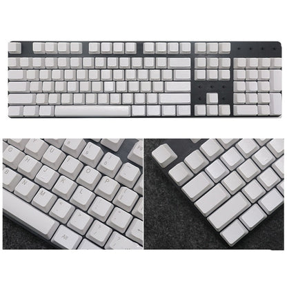 Mechanical Keyboard Laser PBT Keycap White Side Words - Other by PMC Jewellery | Online Shopping South Africa | PMC Jewellery | Buy Now Pay Later Mobicred