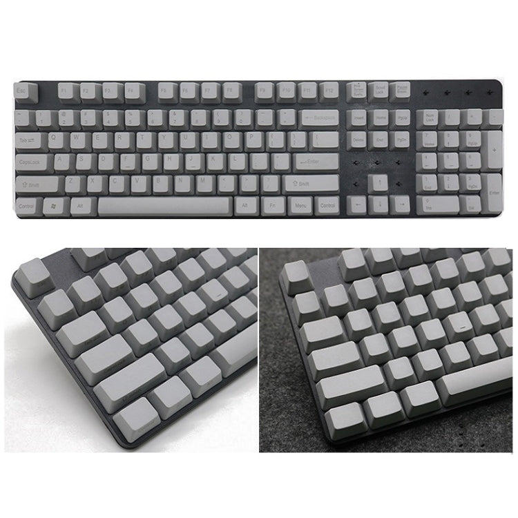 Mechanical Keyboard Laser PBT Keycap Light Gray No Words - Other by PMC Jewellery | Online Shopping South Africa | PMC Jewellery | Buy Now Pay Later Mobicred