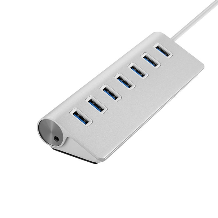 THL059 USB2.0 7 In 1 Aluminum Alloy HUB(7 Ports) - USB 2.0 HUB by PMC Jewellery | Online Shopping South Africa | PMC Jewellery | Buy Now Pay Later Mobicred