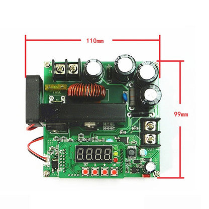 High Power DC-DC Adjustable Boost Module Digital Boost Circuit Board - Boards & Shields by PMC Jewellery | Online Shopping South Africa | PMC Jewellery | Buy Now Pay Later Mobicred