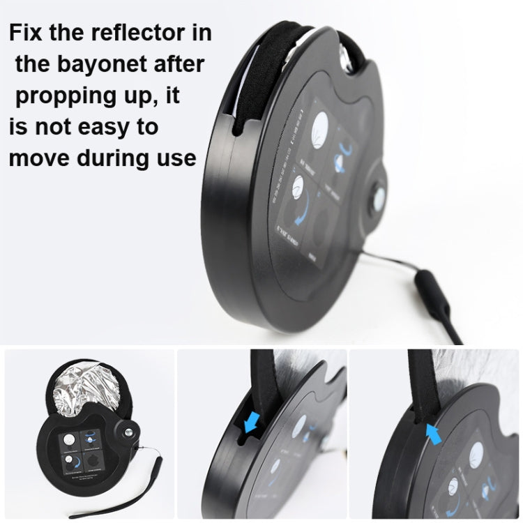 30cm Double-sided Beauty Photo Live Broadcast Fill Light Board with Storage Box(Gold + Silver) - free shipping - PMC TechLife - Order now!