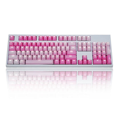 104 Keys Light-transmitting Dip-dyed Keycaps(Valentine's Day) - Other by PMC Jewellery | Online Shopping South Africa | PMC Jewellery | Buy Now Pay Later Mobicred