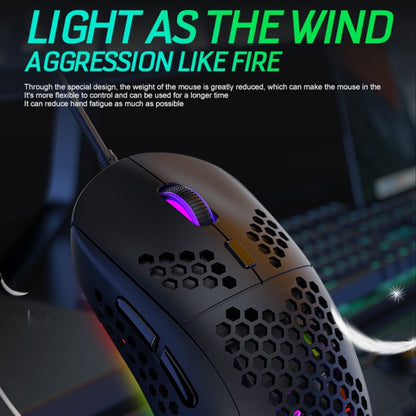 FREEDOM-WOLF T60 62 Keys RGB Gaming Mechanical Keyboard Mouse Set, Cable Length:1.6m( Blue Green Shaft) - Wired Keyboard by FREEDOM-WOLF | Online Shopping South Africa | PMC Jewellery | Buy Now Pay Later Mobicred