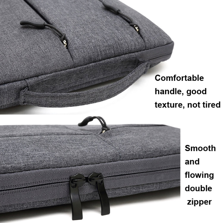 Zipper Type Polyester Business Laptop Liner Bag, Size: 11.6 Inch(Black) - 10 - 11 inch by PMC TechLife | Online Shopping South Africa | PMC TechLife | Buy Now Pay Later Mobicred