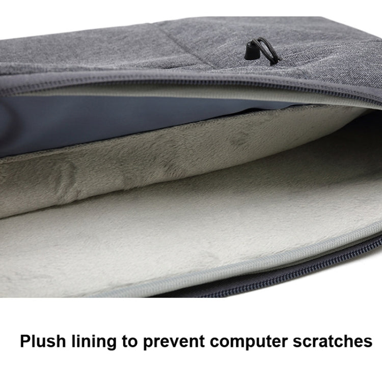 Zipper Type Polyester Business Laptop Liner Bag, Size: 11.6 Inch(Black) - 10 - 11 inch by PMC TechLife | Online Shopping South Africa | PMC TechLife | Buy Now Pay Later Mobicred