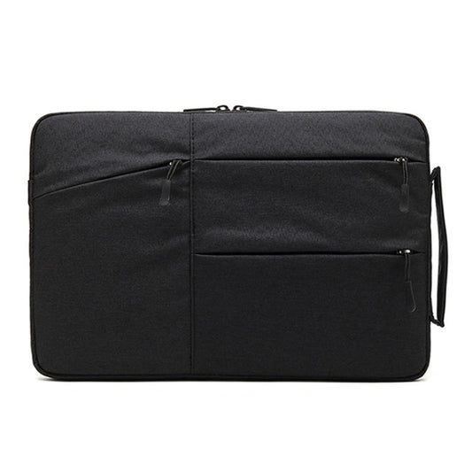 Zipper Type Polyester Business Laptop Liner Bag, Size: 14 Inch(Black) - 14.1 inch by PMC Jewellery | Online Shopping South Africa | PMC Jewellery | Buy Now Pay Later Mobicred