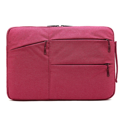 Zipper Type Polyester Business Laptop Liner Bag, Size: 14 Inch(Rose Red) - 14.1 inch by PMC Jewellery | Online Shopping South Africa | PMC Jewellery | Buy Now Pay Later Mobicred