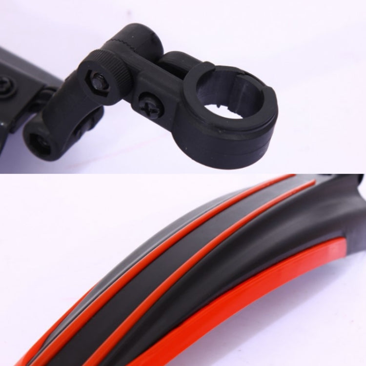 1 Set  Dual Color Bicycle Mudguard Mountain Bike Fenders Set(Black Light Blue) - Mudguards by PMc TechLife | Online Shopping South Africa | PMc TechLife | Buy Now Pay Later Mobicred