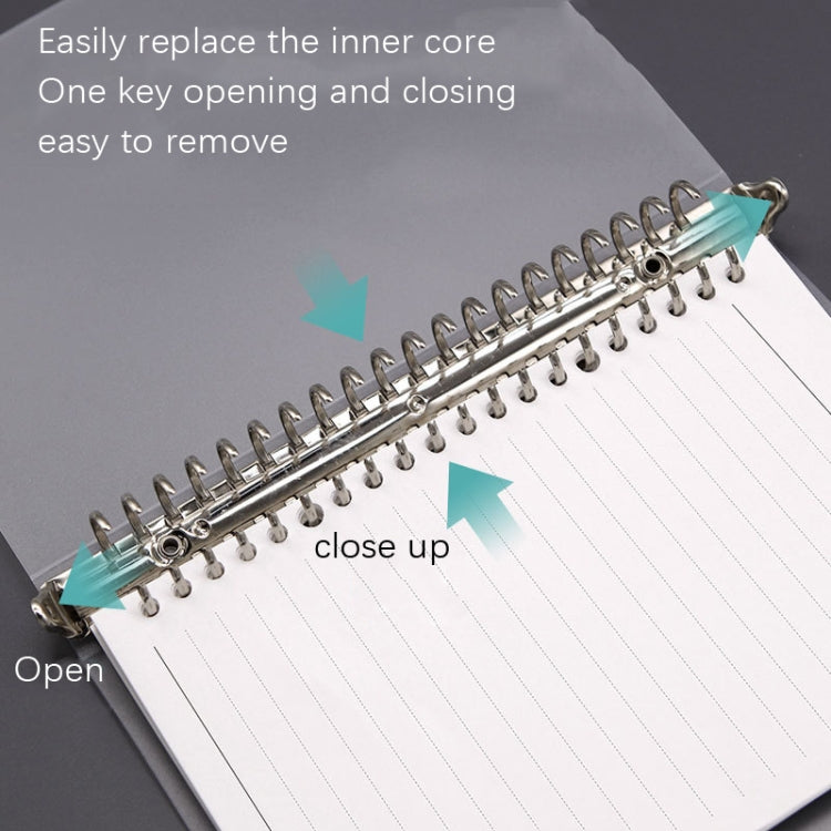 Transparent Matte PP Soft Shell Cover Hand Accountive Page, Style: B5 Point Array Core - Notebooks by PMc TechLife | Online Shopping South Africa | PMc TechLife | Buy Now Pay Later Mobicred