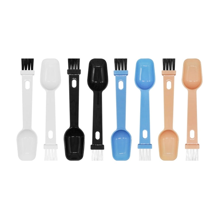 20 PCS Coffee Bean Grinder Spoon Grinder Cleaning Brush With Scale(White Handle Black Hair) - free shipping - PMC TechLife - Order now!
