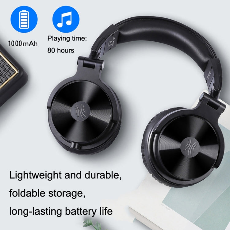 OneOdio PRO-C Bilateral Stereo Pluggable Over-Ear Wireless Bluetooth Monitor Headset(Black) - free shipping - PMC TechLife - Order now!