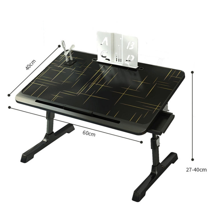 N6 Liftable and Foldable Bed Computer Desk, Style: Drawer+Shelf+USB - Laptop Stand by PMC Jewellery | Online Shopping South Africa | PMC Jewellery | Buy Now Pay Later Mobicred