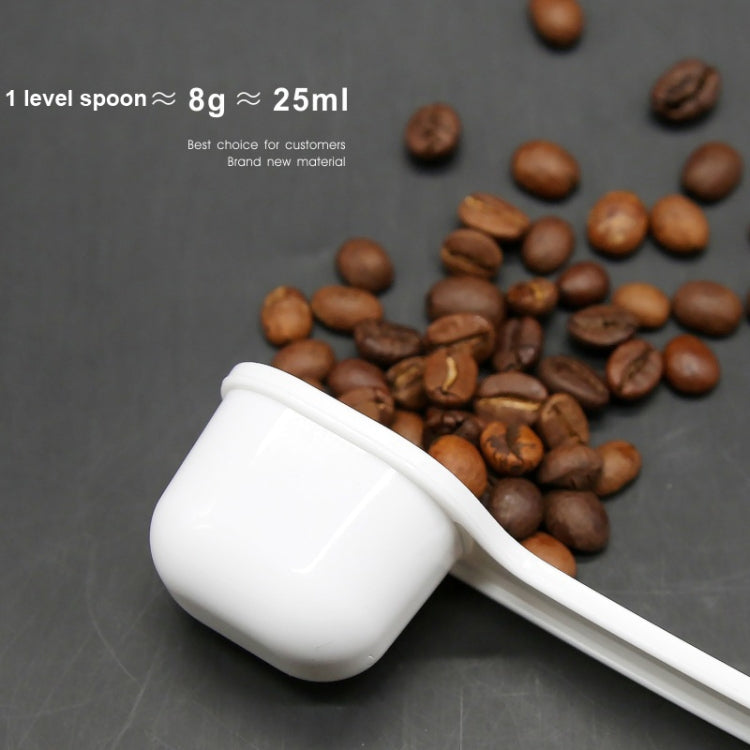 10 PCS Semi-automatic Coffee Machine Cleaning Brush Coffee Bean Spoon(Black) - free shipping - PMC TechLife - Order now!