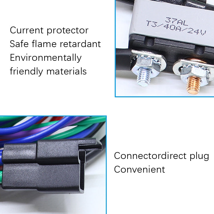 7014G Marine Harness Insertion Plate Tilt Flattening Device Harness Suitable For CMC / TH, Rated voltage: 24V - Marine Accessories & Parts by PMC TechLife | Online Shopping South Africa | PMC TechLife | Buy Now Pay Later Mobicred