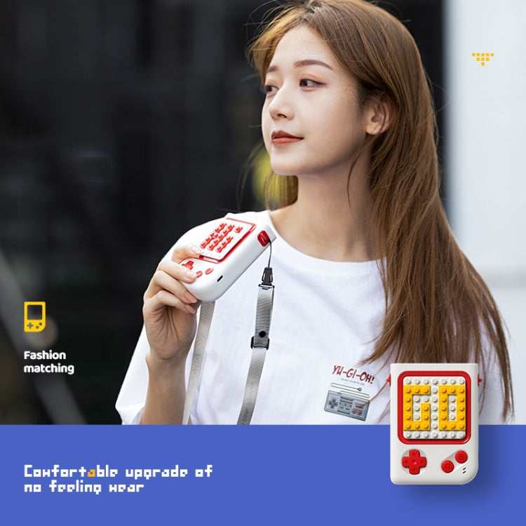 PROFAN XH008 USB Hanging Game Console Shape Fan with Bracket, Style: Basic Type (White) - free shipping - PMC Jewellery - Order now!