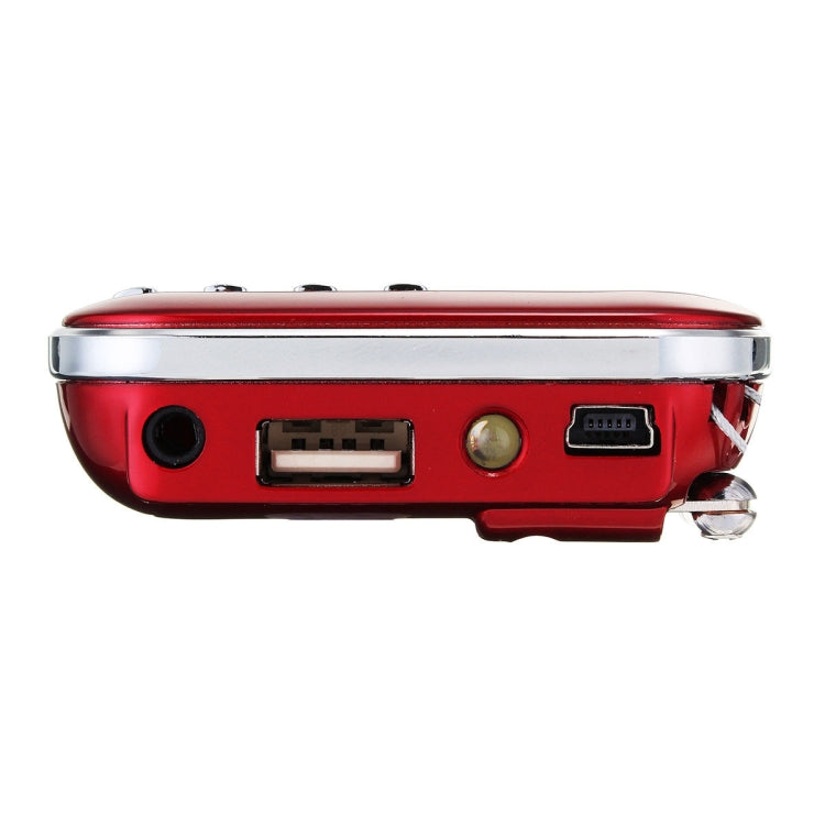 L-218AM  MP3 Radio Speaker Player Support TF Card USB with LED Flashlight Function(White) - Radio Player by PMC TechLife | Online Shopping South Africa | PMC TechLife | Buy Now Pay Later Mobicred